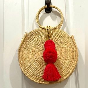 Colombian handwoven straw bag